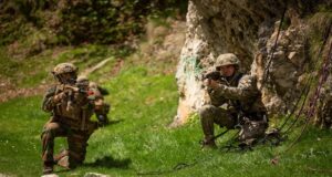 Militarii din Brașov au participat la un exercițiu demonstrativ la Cheile Dâmbovicioarei (FOTO)
