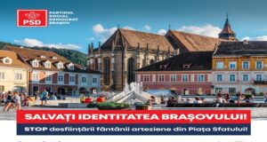 Alexandra Crivineanu (PSD): Brașovul nu poate rămâne fără simbolurile sale!