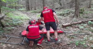 Turistă accidentată pe traseul turistic Vanga Mica (FOTO)