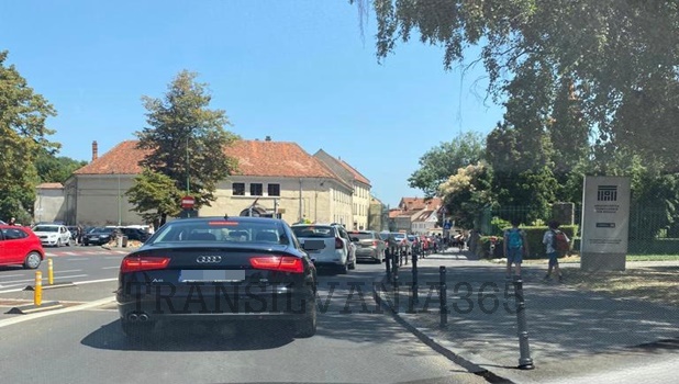 trafic blocat strada