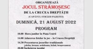 Duminică va avea loc „Jocul Strămoșesc de la Crucea Dreptății ” în Șcheii Brașovului