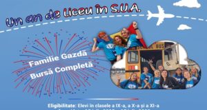 FLEX-Program gratuit pentru liceenii din România-studiază un an de liceu în SUA!