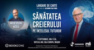 Lansare de carte “Sănătatea creierului pe înțelesul tuturor” de Prof. Univ. Dr. Alexandru Vlad Ciurea