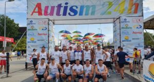 Un jandarm din Făgăraș participă la ultramaratonul „Autism 24H”