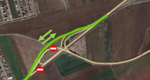 Trafic deviat pe ambele direcții pe breteaua de pe sensul Lunca Câlnicului – Brașov pe DN11, 27 septembrie