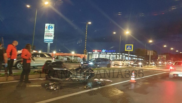 motociclist accident