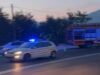 Accident cu trei vehicule în Brașov! Ambulanță aflată în misiune, cu pacient la bord, implicată într-o coliziune cu un autocar și un autoturism!