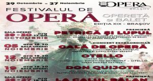 Ce spectacole puteți urmări în cadrul Festivalului de Operă, Operetă și Balet?