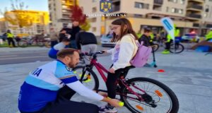 ”Mai multă vizibilitate-mai multă siguranță” pentru bicicliștii brașoveni