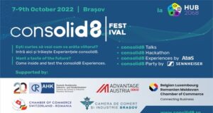 consolid8 Festival, primul festival dedicat tehnologiilor sustenabile din Brașov, anunță agenda evenimentului și speakerii consolid8 Talks, ediția a 1-a