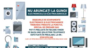 Campanie de colectare deșeuri de echipamente electrice și electronice în Făgăraș