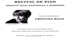 Intrare gratuită și un recital de pian deosebit de 1 Decembrie la Casa Mureșenilor