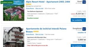 Revelion de lux în Poiana Brașov-Peste 9000 de lei de persoană pentru 2 nopți