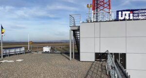 Clădirea de contingență a Aeroportului Internaţional Braşov, racordată la utilități și fibră optică