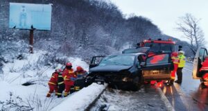 Accident rutier cu 7 victime la ieșirea din Măieruș