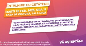 Începe Înregistrarea Sistematică în Sistemul Integrat de Cadastru și Carte Funciară a imobilelor din Făgăraș