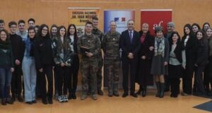 Meșotiștii, întâlnire cu reprezentanți ai detașamentului militar NATO de la Cincu