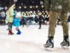 Patinoar mobil de 400 mp la Ghimbav. 200 de perechi de patine și un contract de 270.000 de lei