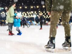 Patinoar mobil de 400 mp la Ghimbav. 200 de perechi de patine și un contract de 270.000 de lei
