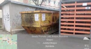 Comprest a amplasat containere pentru deșeurile voluminoase ale brașovenilor