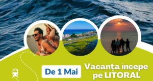 În perioada minivacanței de 1 Mai, CFR va pune în circulație mai multe trenuri directe, inclusiv de la Brașov, spre litoral