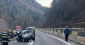 Accident rutier cu patru victime pe DN1, la Timișul de Sus