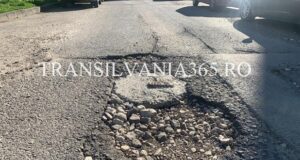Străzile din Brașov arată ca după bombardament. 3 ani plini de gropi (VIDEO, FOTO)