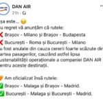 DAN AIR joacă alba-neagra cu zborurile de pe aeroportul Brașov. Dimineață avea ruta Brașov-Malaga, seara a scos-o! 2 Dan air32