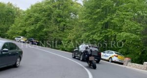Motociclist sub influența substanțelor interzise și fără permis, reținut de polițiștii brașoveni
