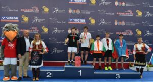 4 medalii și titlul de jucătorul turneului pentru tinerii badmintoniști de la ACS Kids Tâmpa Brașov la Serbian Youth International – Novi Sad