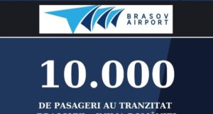Pasagerul cu numărul 10.000 va ateriza astăzi pe Aeroportul Brașov