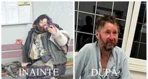EXCLUSIV! Cum arăta înainte și cum arată acum boschetarul care a terorizat brașovenii cu mirosul său