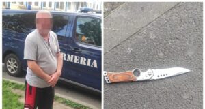 Un brașovean i-a amenințat cu un cuțit pe trei adolescenți (FOTO)