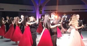 VIDEO Eleganță și grație la Balul absolvenților de la Academia Forțelor Aeriene „Henri Coandă”.