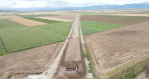 VIDEO Lucrările la Ocolitoarea din Sfântu Gheorghe avansează rapid