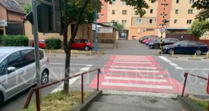 Femeie lovită de mașină pe o trecere de pietoni din Făgăraș