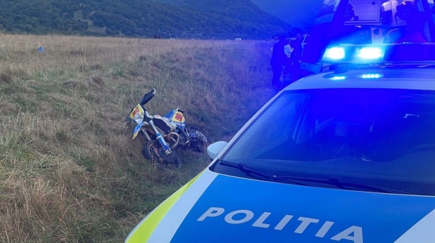 motocicleta accident