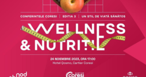 Vineri va avea loc cea de-a treia ediție a Conferințelor Coresi, intitulată: Wellness & Nutriție – Un stil de viață sănătos