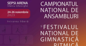 Sfântu Gheorghe va fi, weekendul acesta, gazda Festivalului Național de Gimnastică Ritmică