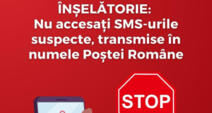 Noi acțiuni de înșelăciune online în numele Poștei Române!
