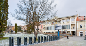 La Sfântu Gheorghe a început montarea stațiilor de Bike Sharing