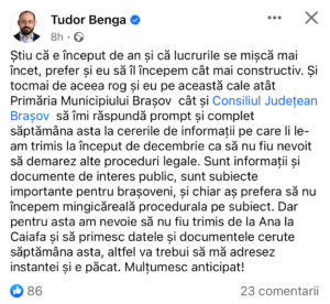 Deputatul Benga amenință autoritățile locale și județene din Brașov cu instanța 1 IMG 3513
