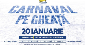Carnaval pe Gheață pentru locuitorii din Cristian