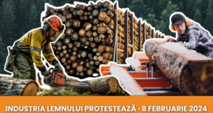 Industria lemnului declanșează proteste în toată țara: „Cerem lemn legal, la prețuri corecte în piață!”