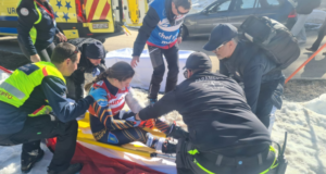 Accidentare gravă a schioarei Ania Monica Caill (FOTO)