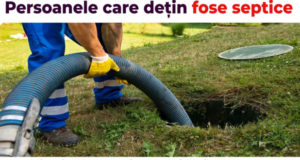 Persoanele care dețin fose septice au obligația să se prezinte la Primăria Făgăraș, până în data de 31.03.2024