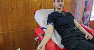 Peste 150 de jandarmi brașoveni au donat sânge cu ocazia Zilei Jandarmeriei Române