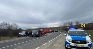 Accident la Perșani, pe “drumul morții” (FOTO)