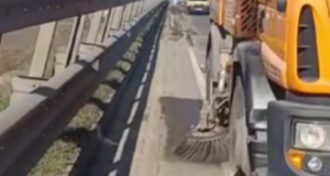 VIDEO. Curățenie generală pe Varianta Brașov!