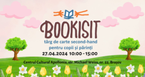 Târgul Bookisit, târg de carte second-hand pentru copii și părinți la Centrul Cultural Apollonia